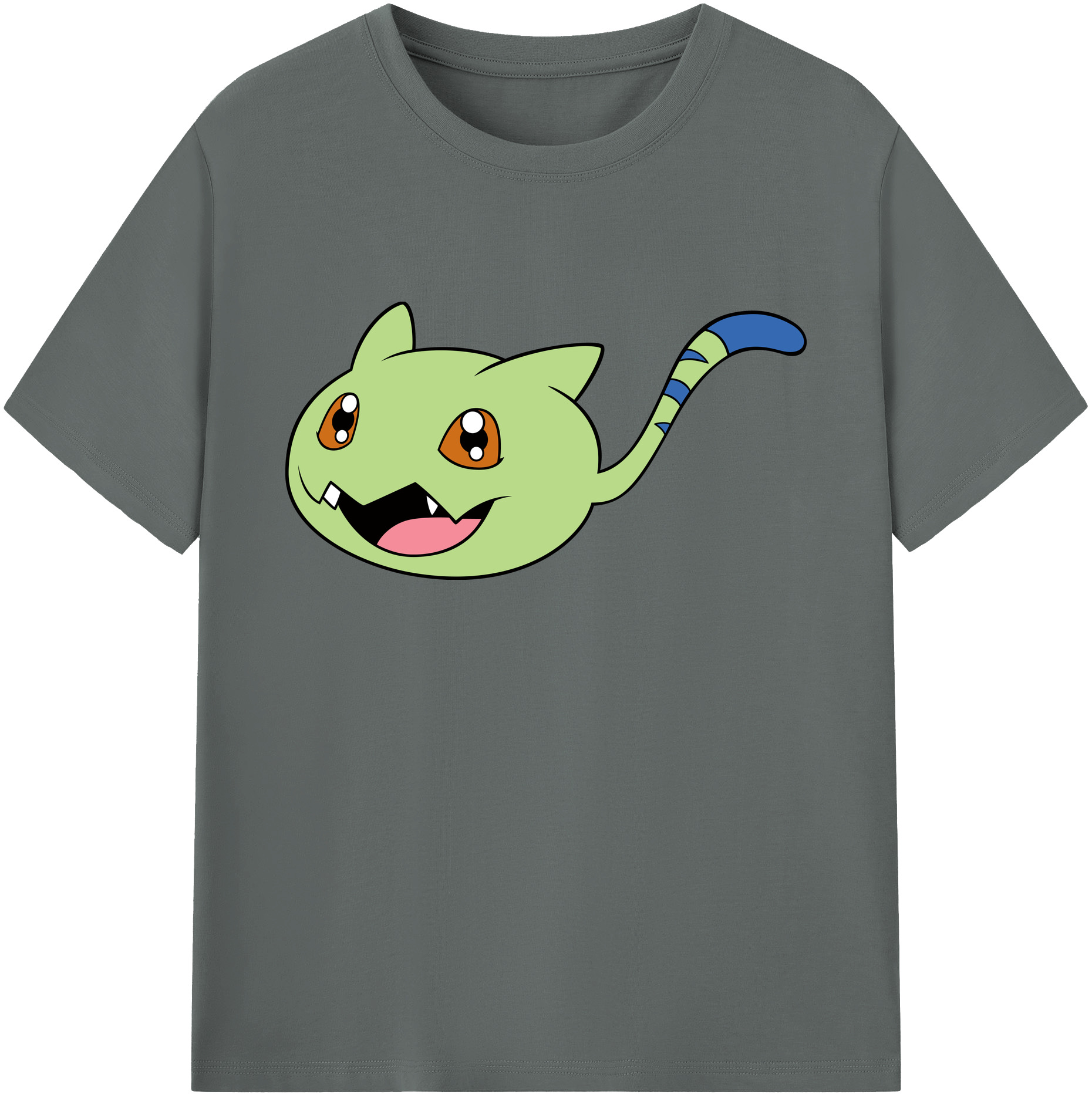 （画像用） Digimon デジタルモンスター/デジモン 綿100％ メンズ半袖Tシャツ｜肌触りやわらか＆通気性